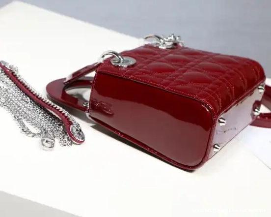 Tony Luxuries Cow patent With Lady Mini diro leather 0606